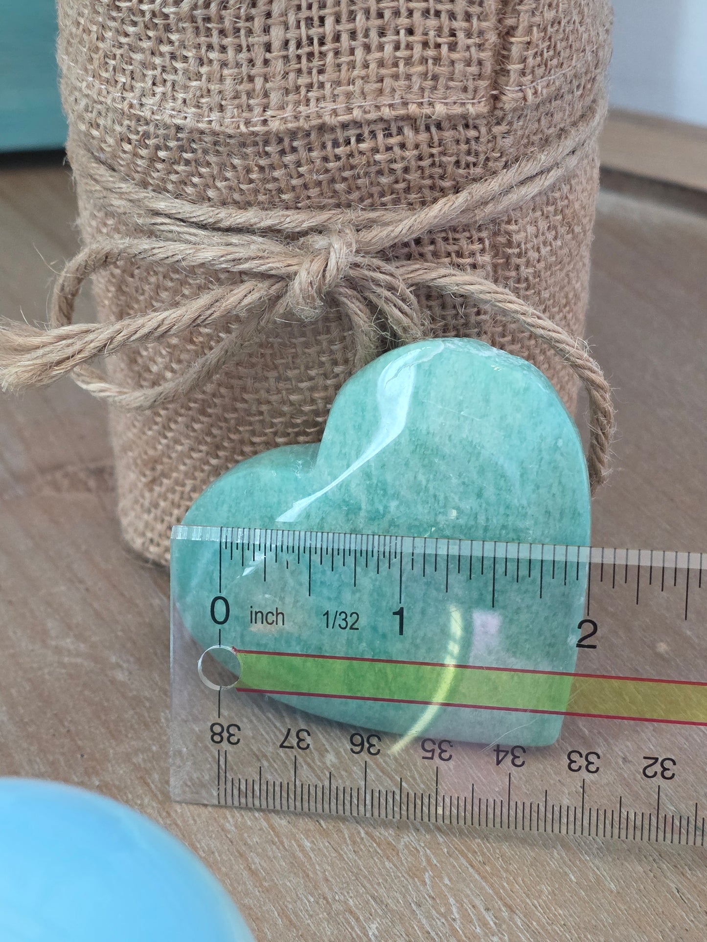 Amazonite Gift Set with Opalite Sphere | Crystal Tower, Heart & Display Stand | Decorative Crystal Collection