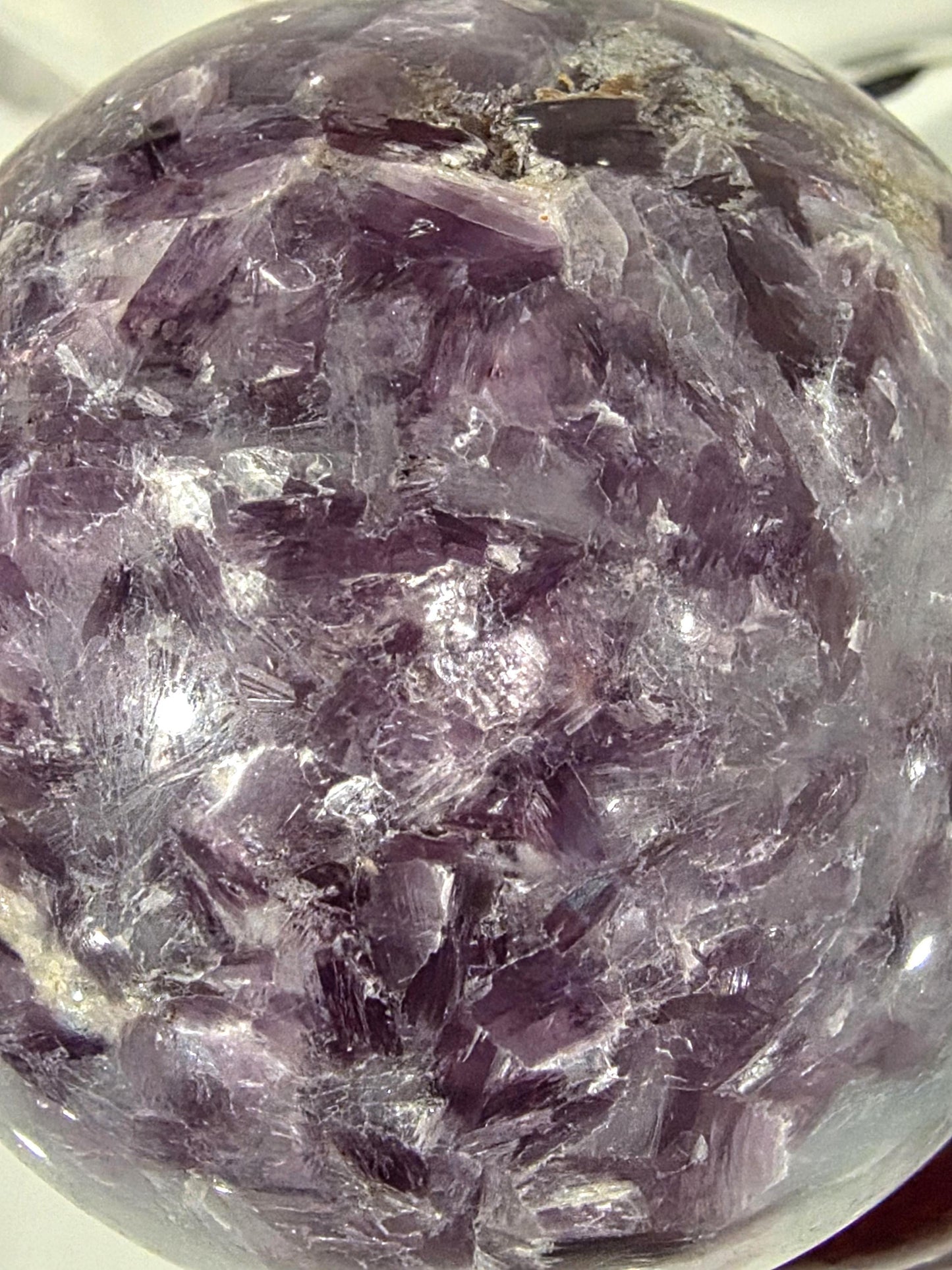 Amethyst Crystal Sphere | Dreamy Lavender Quartz Ball (~2.5 inches)