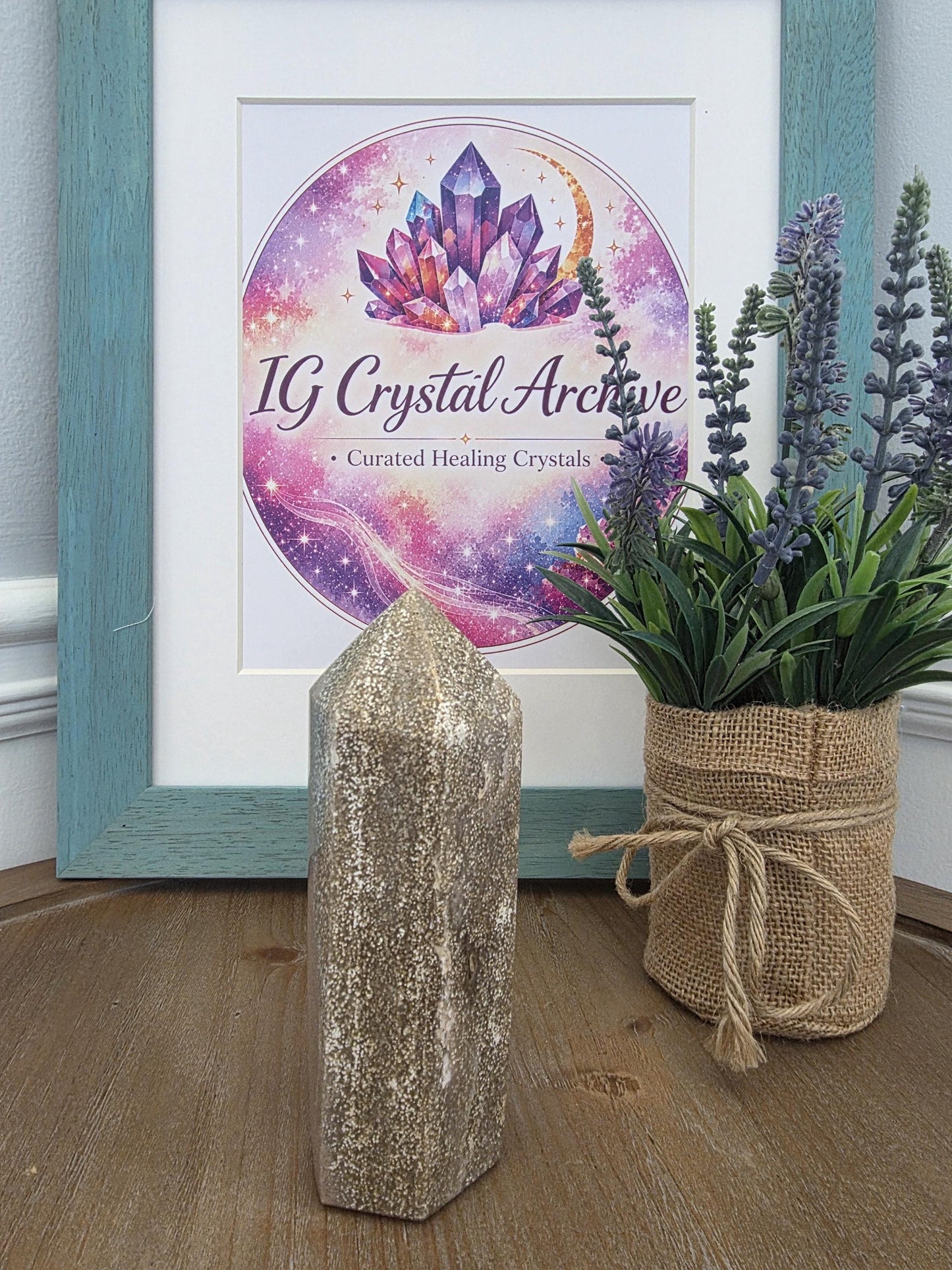 Polished Fossil Coral Tower | Agatized Ocean Stone Décor (Approx. 9.5 inches)