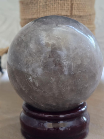 Smoky Quartz Sphere | Natural Polished Crystal Orb