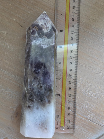 Amethyst Tower | Polished Dream Amethyst Point | Collector Display Crystal
