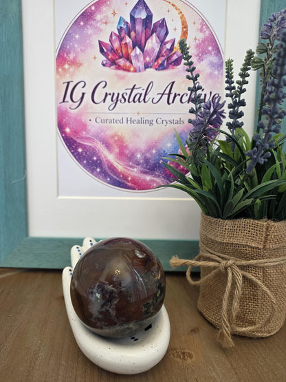 Moss Agate Sphere