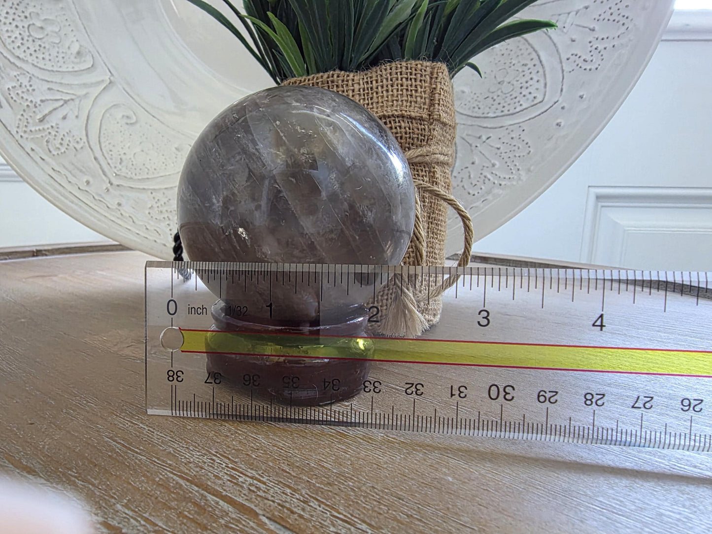 Smoky Quartz Sphere | Natural Polished Crystal Orb
