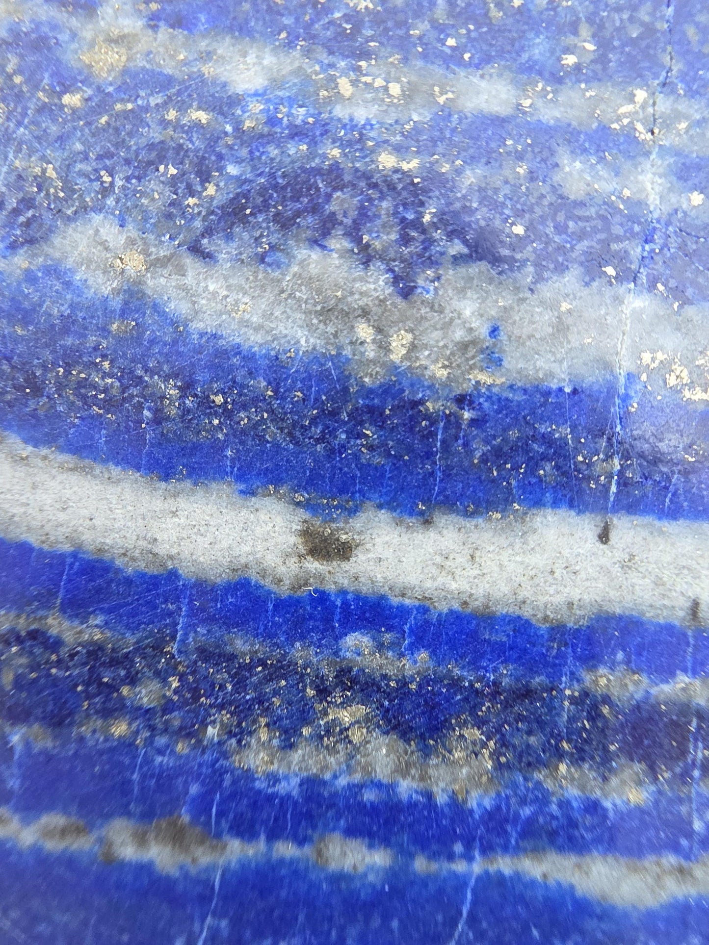 Lapis Lazuli Cube with Pyramid Top | Deep Blue with Pyrite | Polished Crystal Display Piece